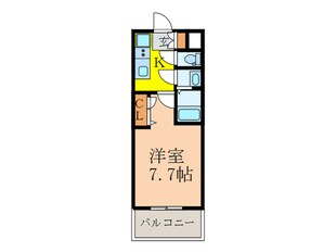 S-RESIDENCE三国WESTの物件間取画像